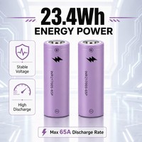 Batterie de drone cylindrique haute capacité 21700s-65p 6500mah 52a, cellule INR21700 60P, qualité originale A, sans connecteur, Linkdata 65p 21700