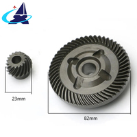 Ensemble d'engrenages coniques HYX à 4 trous pour meuleuse d'angle Bosch GWS20-180 GWS20-230, pièces de rechange pour outils électriques