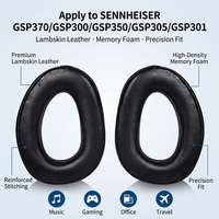 Accessoires de mise à niveau pour casque à isolation phonique confortable SENNHEISER GSP370/GSP300/GSP350/GSP305/GSP301