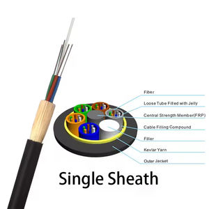 Vente en gros de câble à fibre optique léger câble à fibre optique souterrain câble de lancement optique pour réseau blindé extérieur - Product Image 4