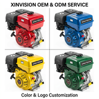 Moteur à essence 177F 270cc 9HP renforcé avec protection contre le manque d'huile pour machines de construction et fourniture OEM