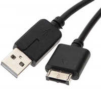 Câble de charge USB noir de remplacement de 1,2 m pour console Sony PS Vita