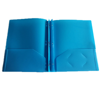 Dossier à trois trous en plastique format A4, pochette double pour documents, classeur de rapports – Vente en gros