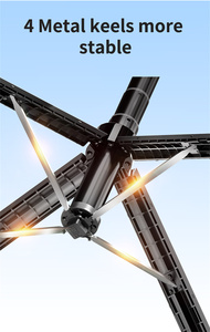 C12 - Palo Selfie con Gimbal y Soporte Cuádruple <span class=keywords><strong>para</strong></span> Teléfono Inteligente, con Control Remoto de 8 Botones, Temporizador, Seguimiento Facial, Longitud Extendida de 1.8 m - Product Image 6