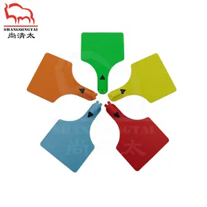 blank cattle ear tags with applicator factories customization cattle farm equipment