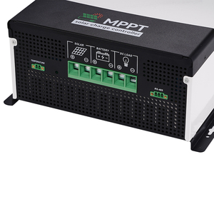 Contrôleur de charge solaire MPPT 12V 24V 48V 120A avec fonction de contrôleur d'éclairage, puissance maximale de 6720W, compatible avec les batteries au plomb-acide/<span class=keywords><strong>lithium</strong></span> - Product Image 4