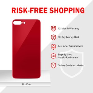 Copribatteria in vetro di alta qualità con foro posteriore di alta qualità per <span class=keywords><strong>iphone</strong></span> <span class=keywords><strong>8</strong></span> <span class=keywords><strong>plus</strong></span> <span class=keywords><strong>Cover</strong></span> batteria