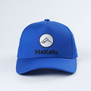 Gorra de Béisbol de 5 Paneles con Visera Curva, Bordado Plano, Logotipo Personalizado, de Calidad de Marca, con Hebilla de Plástico, para Unisex - Product Image 2