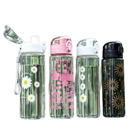 Bouteille d'eau chaude portable minimaliste de 780 ml, célébrité d'Internet, avec boisson directe, écologique pour les sports de plein air, les voyages