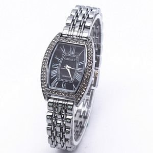 YuSa 774, relojes cuadrados de diamantes a la moda, reloj de cuarzo para <span class=keywords><strong>mujer</strong></span>, reloj de pulsera Retro elegante para <span class=keywords><strong>mujer</strong></span>, reloj femenino - Product Image 3