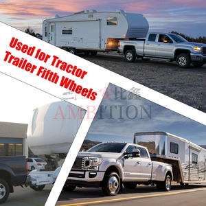 Adaptateur d'attelage <span class=keywords><strong>à</strong></span> boule pour remorque <span class=keywords><strong>à</strong></span> cinquième roue AMBITION, 2-5/16'' Kingpin vers récepteur de remorquage, adapté aux remorques <span class=keywords><strong>à</strong></span> cinquième roue, 30 000 lb - Product Image 5