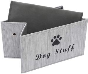 Oyuncaklar saklama kutusu kumaş eşya kutuları organizatör pamuk halat kolu, katlanabilir küp sepet konteyner kutusu köpek - Product Image 2