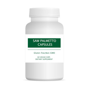 Cápsulas de Saw Palmetto, Suplemento Herbal, Personalización OME, Venta Caliente - Product Image 1