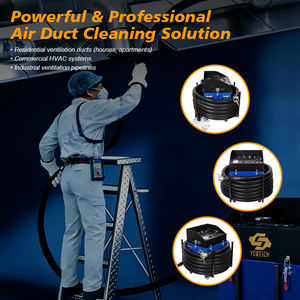 Máquina de Limpeza de Dutos de Ar Condicionado Industrial com Câmera de Visualização e Aspirador de Poeira - Product Image 2