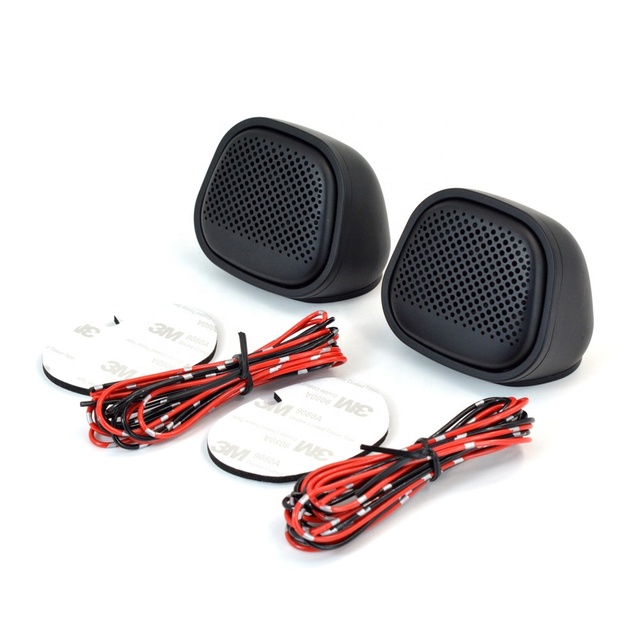 Car Coaxial Plastic Instrument Tweeter Base Bracket Grille Car Audio Modification Black Speaker Basket HL-TSA-C23-3