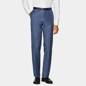<span class=keywords><strong>Pantalones</strong></span> Casuales de Trabajo para Hombre Leonmeory, de Lona, Transpirables, Ligeros, de Verano, Corte Recto, Cintura Media, Cierre de Cremallera Frontal - Product Image 1