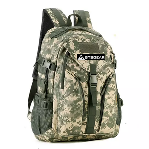 Sac à dos tactique noir en tissu Oxford imperméable GTS Sac à dos tactique multifonctionnel pour sports d'extérieur Sac d'alpinisme - Product Image 3