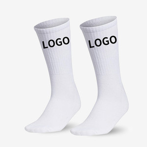 Manufacture Athletic Men Custom Logo Brand Training Cotton Men's Athletic Cushioned Crew <strong>Socks</strong> - Product Image 2