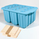 Blue|100 Pcs Bamboo Sticks