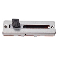Potentiomètre de voyage à glissière, contenance 500k, 3.5cm, stéréo, contrôle du Volume