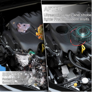 Có thể sạc lại xe ô tô động vật gặm nhấm Repeller rắn xe động cơ mui xe động cơ động vật gặm nhấm quốc phòng bẫy thoát khỏi động vật động cơ xe bảo vệ - Product Image 5