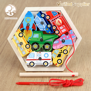 Nouveaux Blocs de Construction Créatifs Hexagonaux <span class=keywords><strong>2026</strong></span> – Puzzle 3D de Dessins Animés pour l'Éveil et l'Éducation Précoce – Jouets Éducatifs - Product Image 6
