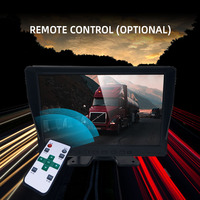 Wemaer BSD 24 volts Surround View système de moniteur de recul OEM personnalisable 4 canaux camion sauvegarde caméra arrière écran Kit DVR