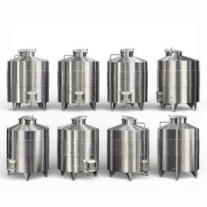 Vente directe d'usine, seau à boisson en verre transparent 2L 6L 10L, seau à vin avec robinet pour réservoir à jus - Product Image 3