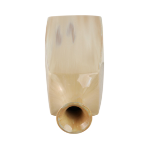 Vaso Decorativo in Ceramica Smaltata Bicolore, Vaso Scultoreo per Fiori, per Soggiorno, Cucina, Camera da Letto, Arredamento Casa - Product Image 6