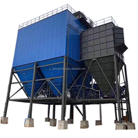 Filtre à cendres volantes de maison de sac de chaudière industrielle de vente chaude/filtre à poussière de type sac utilisé au sommet du silo à ciment