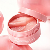 Vente en gros de patchs pour les yeux en collagène KOEC, acide hyaluronique, anti-rides, liftant, éclaircissant, hydratant, 60 pièces, tous types de peau