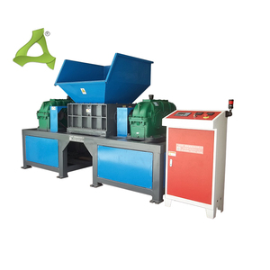 Trituradora Industrial de Neumáticos de Doble Eje con Motor y Engranajes para Neumáticos de Desecho de Autos/Camiones y Reciclaje de PMMA - Product Image 2