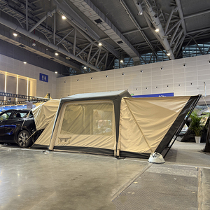 Tente de camping arrière pour voiture 3-4 personnes, ouverture rapide, toutes saisons, pour SUV/MPV/PICKUP, extérieur, imperméable, anti-UV, tissu Oxford, <span class=keywords><strong>yourte</strong></span>, étanche - Product Image 5