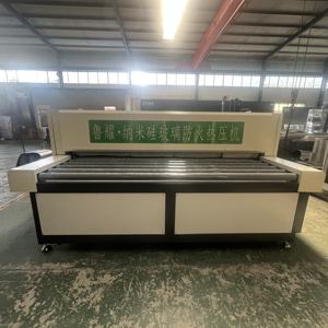 Machine de laminage à <span class=keywords><strong>autoclave</strong></span> en verre résistant au feu en nanocéramique de silicium, contrôlée par PLC, motorisée pour la production de verre ignifuge - Product Image 4