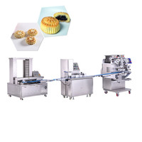 Ligne de production automatique de biscuits maamoul fourrés à la datte