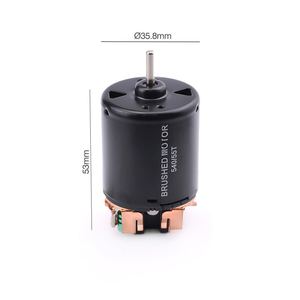Moteur à balais 540 550 DC avec ESC 60A pour véhicules RC, jouets télécommandés, drones - Product Image 5