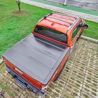 Cubierta de Caja de Camioneta Plegable Triple de Aluminio para Camioneta Todoterreno 4X4 Personalizada de Fábrica OEM para Ford Ranger 2022 2023