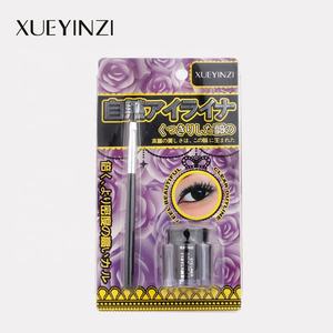 Xueyinzi <span class=keywords><strong>Eyeliner</strong></span> Mineral tahan air rias wajah lengket hitam untuk mata - Product Image 2