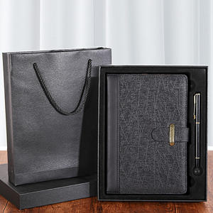 Carnet promotionnel A5 en cuir PU, <span class=keywords><strong>cadeau</strong></span> de remise de diplôme, personnalisable avec nom de marque, couleur et design imprimé en sérigraphie - Product Image 1