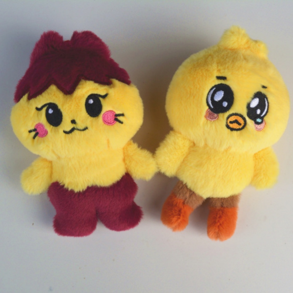 10cm NMIXX Cartoon Kawaii Soft Plush Keychain 100% PP Cotton