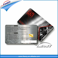Fabrika Fiyatlı Kişiselleştirilmiş Boş PVC Manyetik Kart Sıcak Baskılı Temassız Çipli RFID Dijital İş NFC Kartı