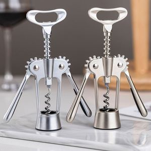 Meilleur prix, bonne qualité, tire-bouchon multifonctionnel en alliage de zinc, poignée moderne en forme d'aile, ouvre-bouteille - Product Image 1