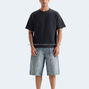 Camiseta Deportiva Personalizada con Lavado Ácido Ligero, Transpirable, de Secado Rápido, Tejido Sostenible, Fabricante OEM, Moda Urbana - Product Image 1