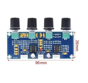Préampli de haute qualité XH-A901 NE5532 - Contrôleur de volume des aigus et des basses - Pour un son cristallin dans les cinémas maison, les concerts - Product Image 5