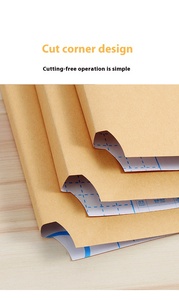 Pellicola Protettiva <span class=keywords><strong>Adesiva</strong></span> Personalizzata in <span class=keywords><strong>Carta</strong></span> Kraft per Copertine di Libri Formato A3 A4 per Cancelleria Scolastica - Product Image 5