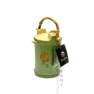 Bamboo Wine Pot With Lid And Handle For Wedding Gift Set LYT0036 - Product Image 2
