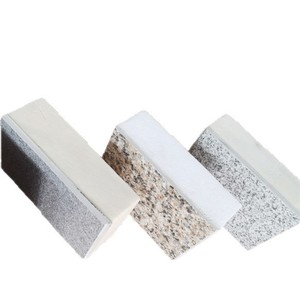 Panel de Pared Exterior con Aspecto de Piedra Personalizado, Panel Sándwich de Diseño Moderno Resistente al Fuego No Metálico PIR - Product Image 1