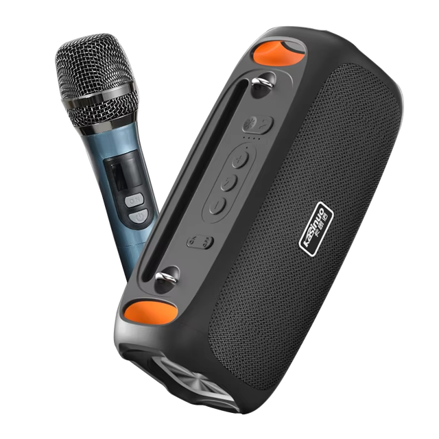 OEM Supplier USB FM AUX Interactive Family BT Speaker Karaoke Feature High Power Speaker Subwoofer Portable Rgb Wireless Speaker