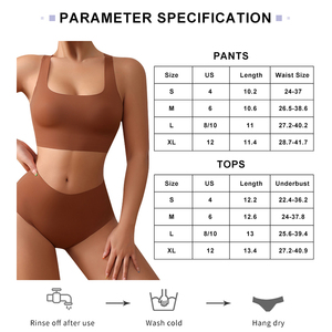 Ensemble de sous-vêtements pour femmes sans couture, doux et confortable, soutien-gorge et culotte froncés, lingerie unie, ensemble de lingerie intime - Product Image 6
