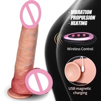 Pénis chauffant automatique de l'Empereur Romain pour produits pour adultes, autres outils de soins corporels féminins